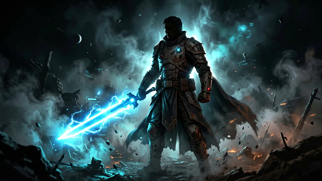 A Jedi General silhouette referencing the Anakin cameo