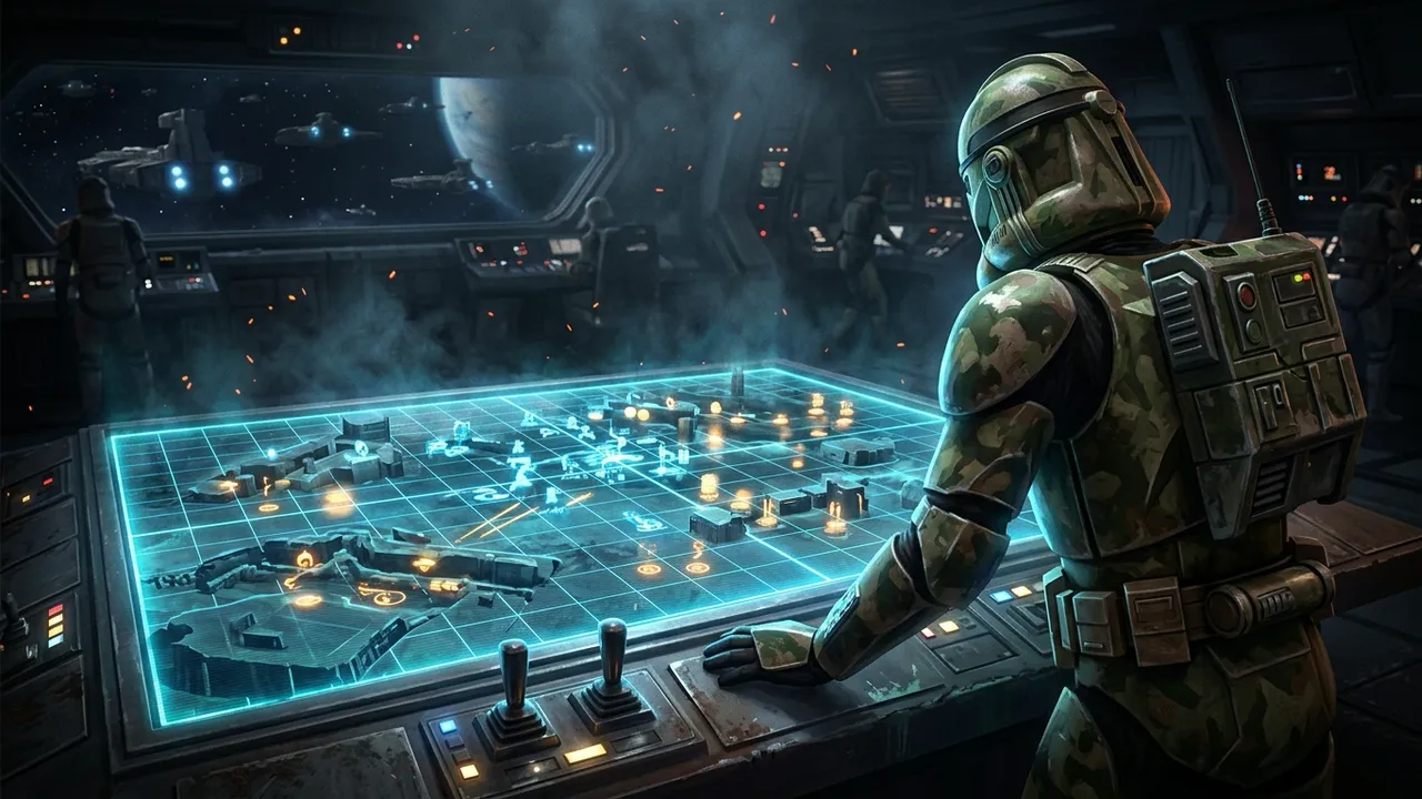 A new commander planning a Zero Company mission