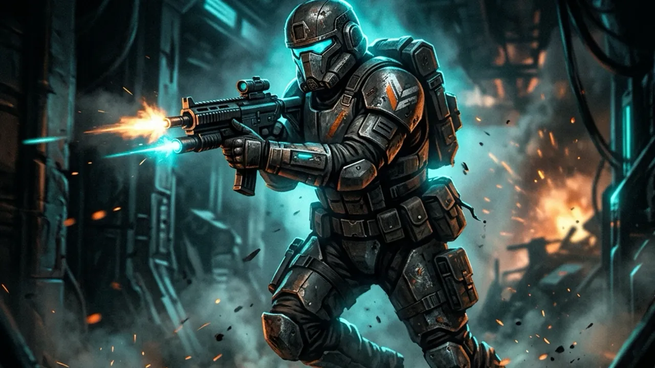 A Zero Company Assault operative breaching a Separatist position