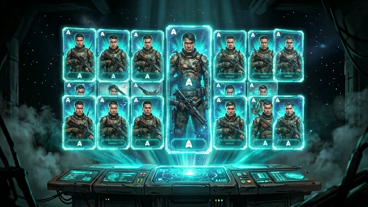 The Den hub and class roster of Zero Company
