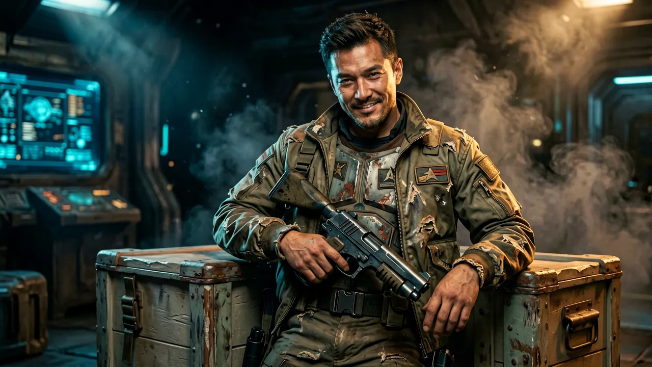 Luco Bronc, a scoundrel operative of Zero Company