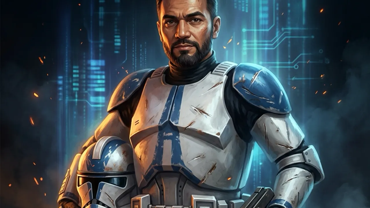 Trick, the clone trooper of Zero Company