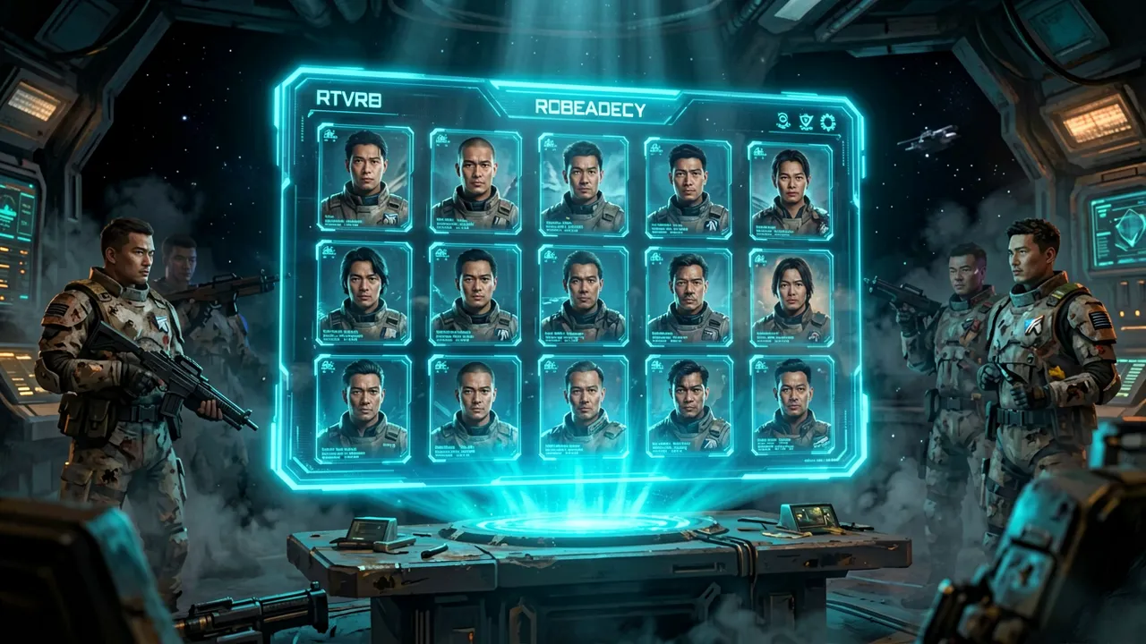 The recruitment terminal in the Den