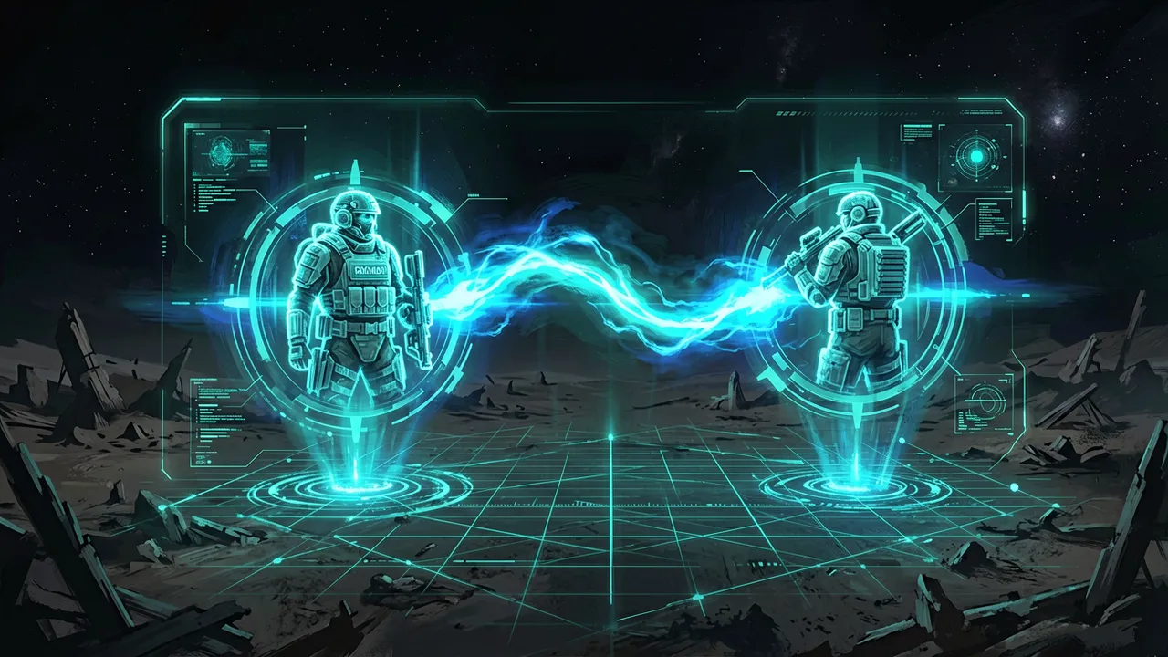 A Jedi using the Force to reposition an enemy in Zero Company