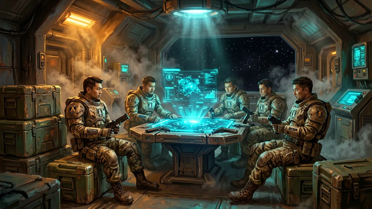 The Den, Zero Company's base of operations