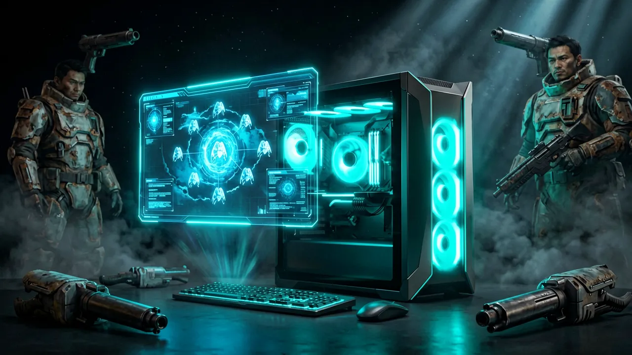 A PC ready to run STAR WARS Zero Company